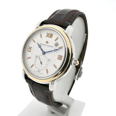 Image 2 of Maurice Lacroix Masterpiece 'Peseux Classic' MP7028; 18k gold/steel men's watch