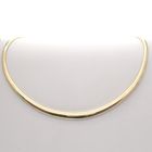 Image 1 of Gold Omega necklace; Women | 44 cm
