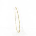 Image 1 of Gold Figaro link bracelet