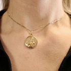 Image 6 of Golden pendant of Christ