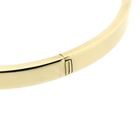 Image 4 of Gold smooth slave bracelet | Ø 60 mm