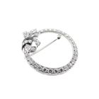 Image 7 of Platinum brooch with diamonds | Approx. 1.47 ct.