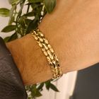 Image 9 of Golden Bismarck Link Bracelet