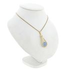 Image 5 of Gold Pendant with Topaz; 14 Karat