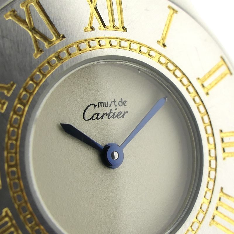 Image 6 of Cartier Must 21; Gold/steel women's watch