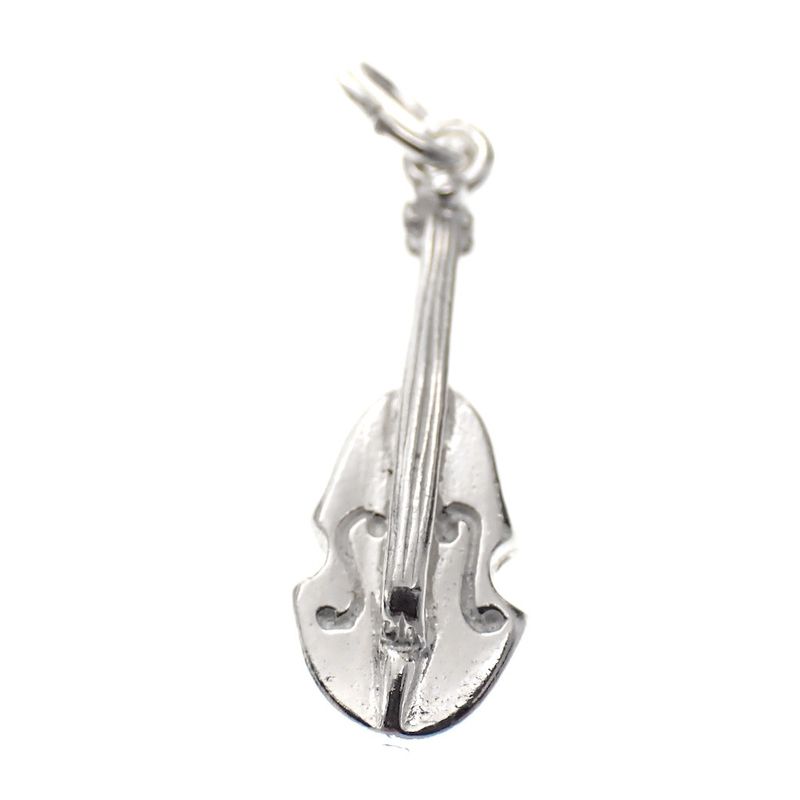 Image 1 of Silver charm; Violin