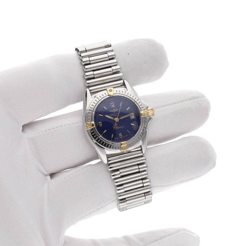 Image 14 of Breitling Callistino B52045; 18k gold/steel women's watch