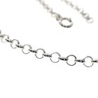 Image 2 of Silver jasseron necklace | 60 cm