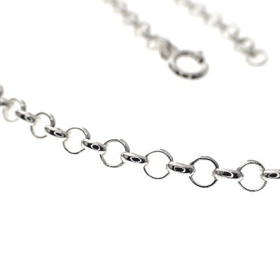 Image 2 of Silver jasseron necklace | 60 cm