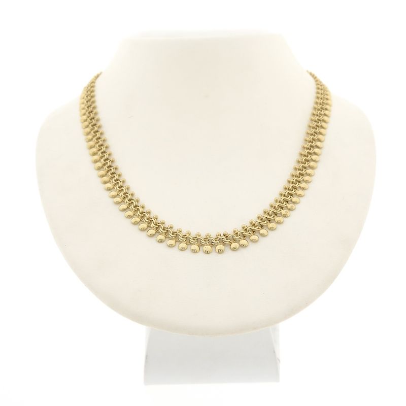 Image 1 of Golden fantasy link necklace