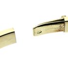 Image 6 of Gold smooth slave bracelet | Ø 60 mm