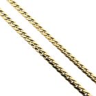 Image 3 of Gold necklace with fixed pendant, sapphire and diamond; 0.02 ct.