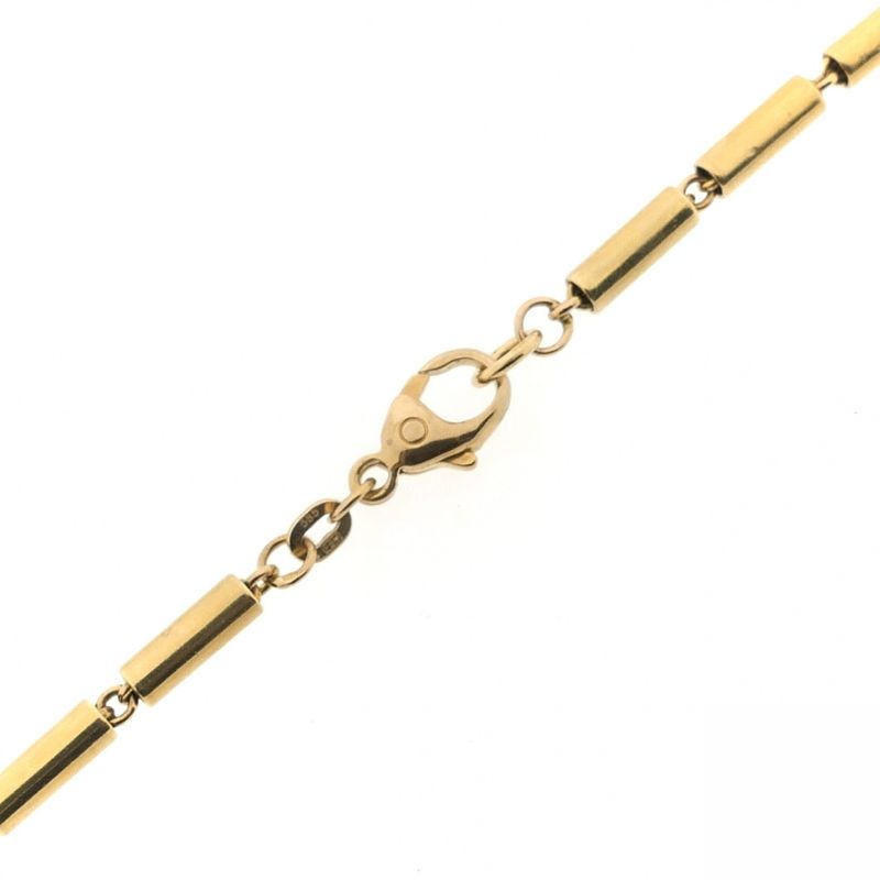 Image 6 of Gold bamboo link chain