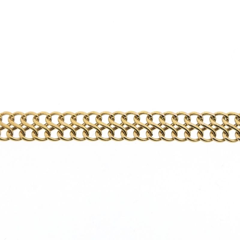 Image 6 of Gold French gourmet link chain | 44.5 cm