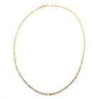 Image 6 of Gold Figaro link chain | 45 cm