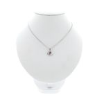 Image 3 of 18 carat white gold pendant with ruby