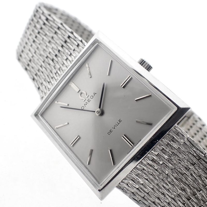 Image 19 of Omega Deville; Vintage 18k white gold watch