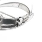 Image 7 of Silver Crescent Moon-Shaped Brooch