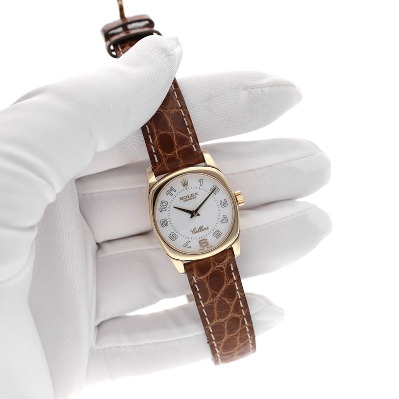 Image 15 of Rolex Cellini 6229/8; 18k gold women's watch