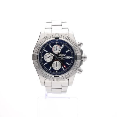 Image 1 of Breitling Super Avenger 'Black' A13371; Chronograph men's watch