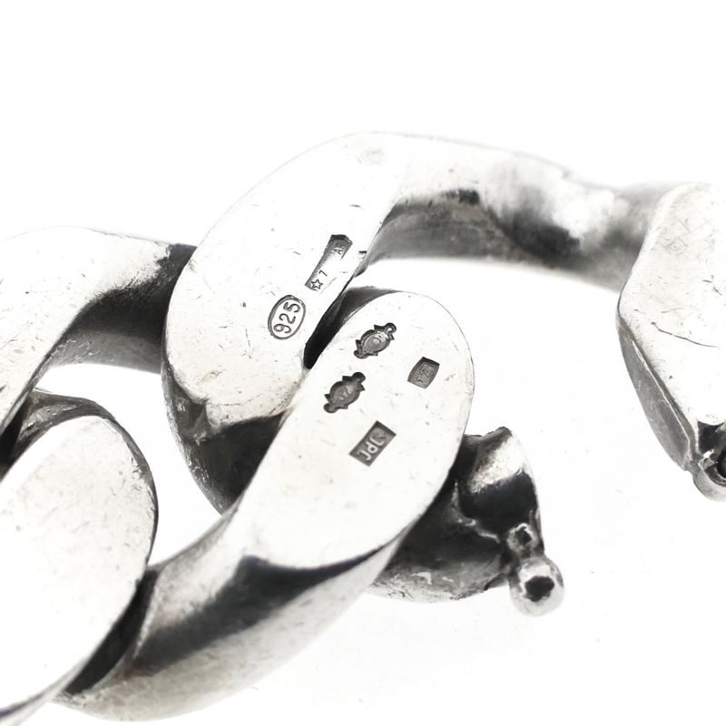 Image 5 of Solid Silver Gourmet Chain Bracelet