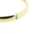 Image 4 of Gold smooth slave bracelet | Ø 61.5 mm