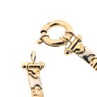 Image 6 of Two-tone gold fantasy link bracelet | 19 cm