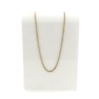 Image 1 of Gold twisted necklace | 53 cm
