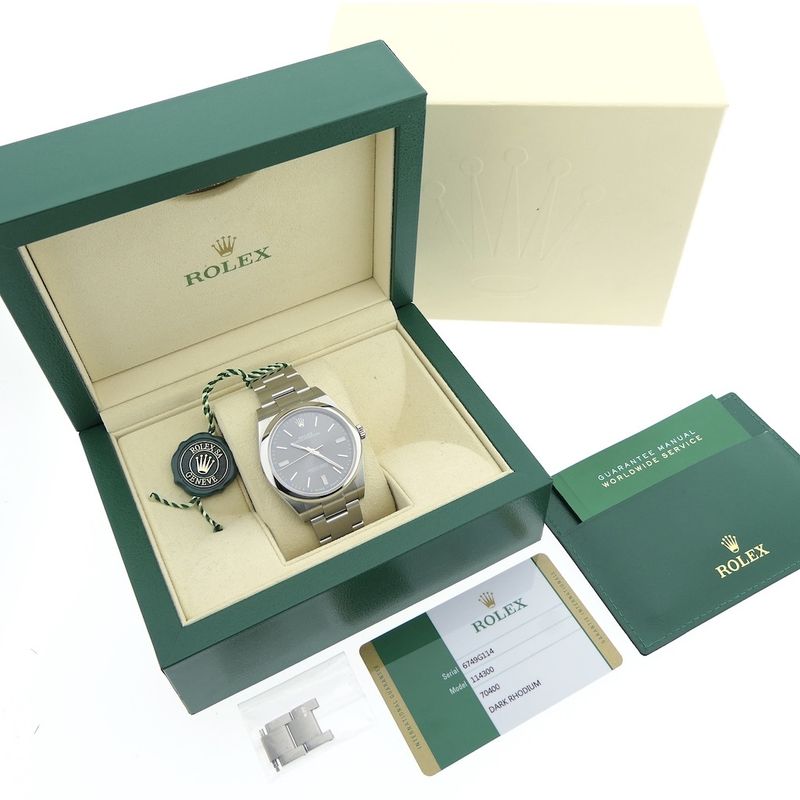 Image 5 of Rolex Oyster Perpetual 114300; Automatic men's watch