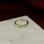 Image 7 of Gold solitaire ring with diamond 0.02 ct.