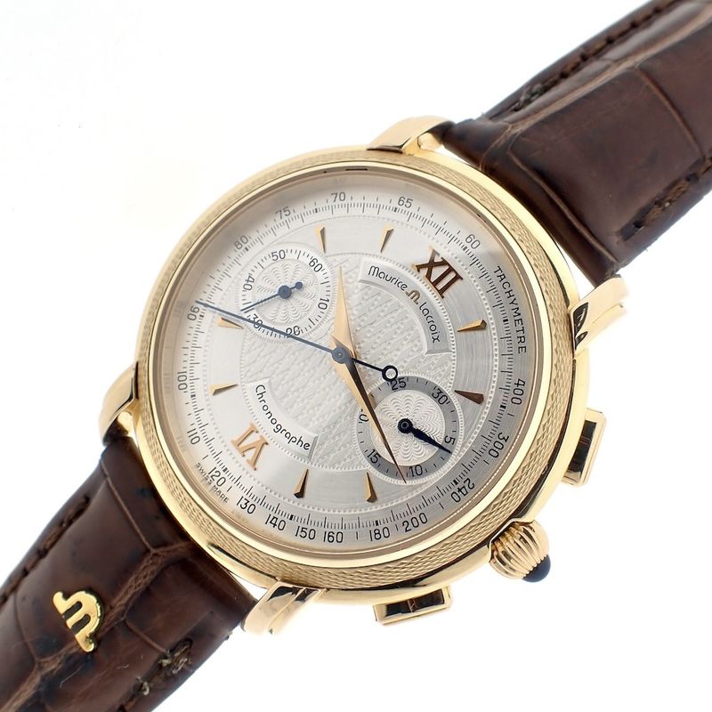 Image 6 of Maurice Lacroix Masterpiece Venus; 18k chronograph watch