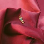 Image 2 of Gold owl pendant with turquoise