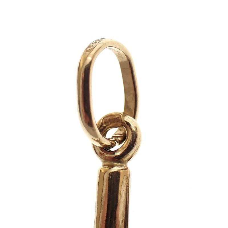 Image 4 of Gold pendant with a subtle cross