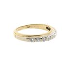 Image 6 of Gold ring with diamond; 0.35 ct.