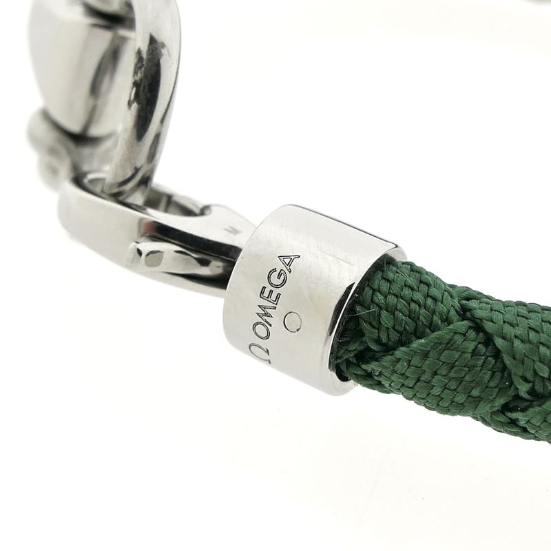 Image 6 of Omega Accessories; Sailing Bracelet; Green Aqua collection; Nylon; (S) 18cm