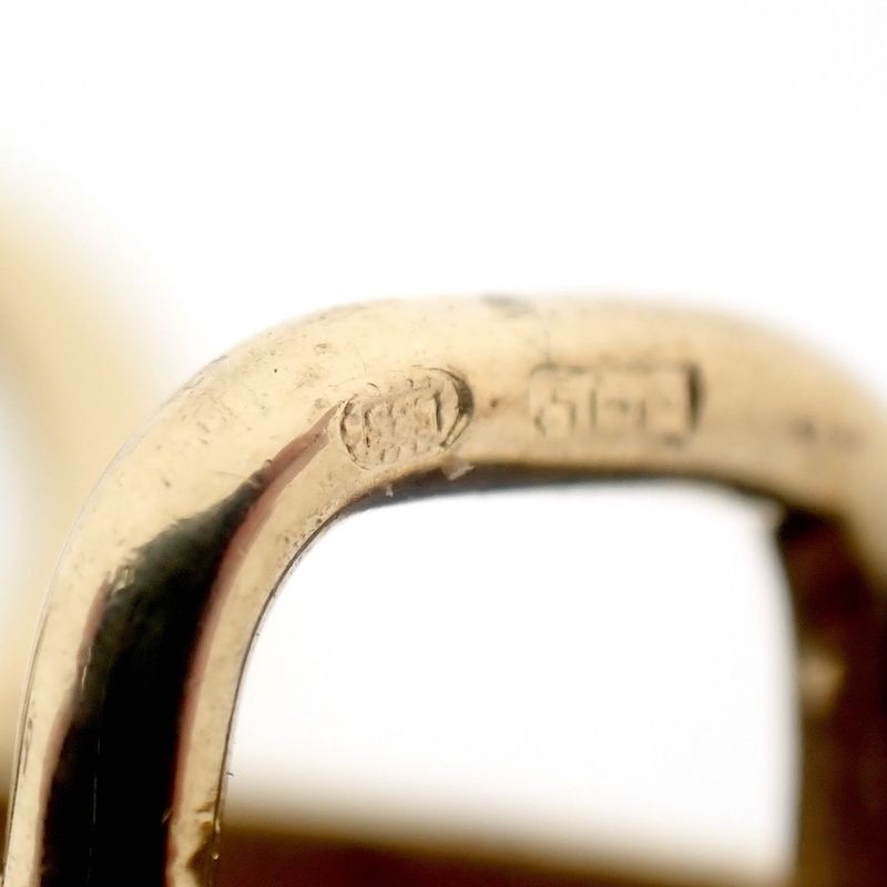 Image 8 of Gold pendant with tiger's eye