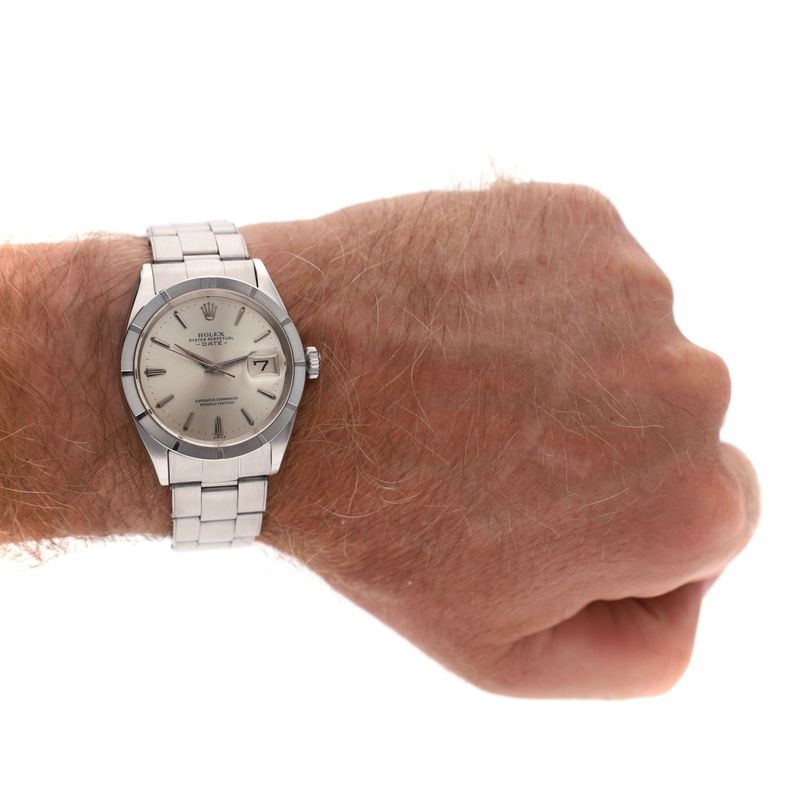 Image 16 of Rolex Date 34mm 1501; Vintage Automatic Watch
