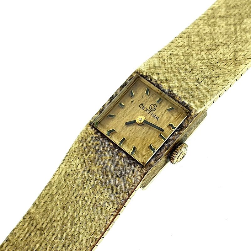 Image 6 of Certina Geneva Vintage; 14k gold women's watch