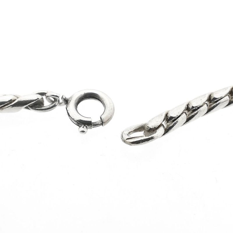 Image 5 of Silver Fox Tail Link Chain