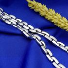 Image 2 of Solid white gold necklace.