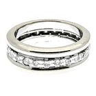 Image 4 of White gold alliance ring with 0.75 ct. diamond