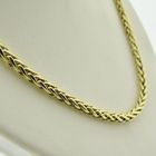 Image 6 of Gold necklace with foxtail link | 45 cm