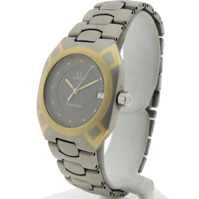 Image 2 of Omega Seamaster Titane 120m; 18k gold/titanium watch