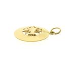 Image 8 of Gold zodiac sign pendant; Cancer | Fabiola