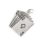 Image 2 of Silver charm; Cards