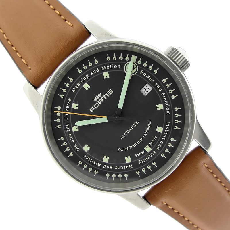 Image 7 of Fortis Flieger 'Expo 02'; Limited edition automatic men's watch