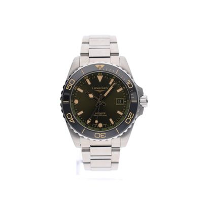 Image 1 of Longines Hydroconquest GMT 41mm L3.790.4.06.6; Automatic Men's Watch