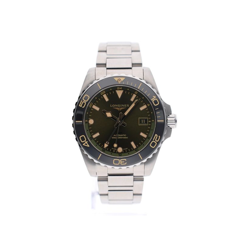 Image 1 of Longines Hydroconquest GMT 41mm L3.790.4.06.6; Automatic Men's Watch