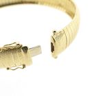 Image 4 of Gold omega link bracelet.