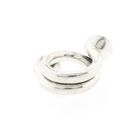 Image 4 of Artistic silver ladies ring with enamel